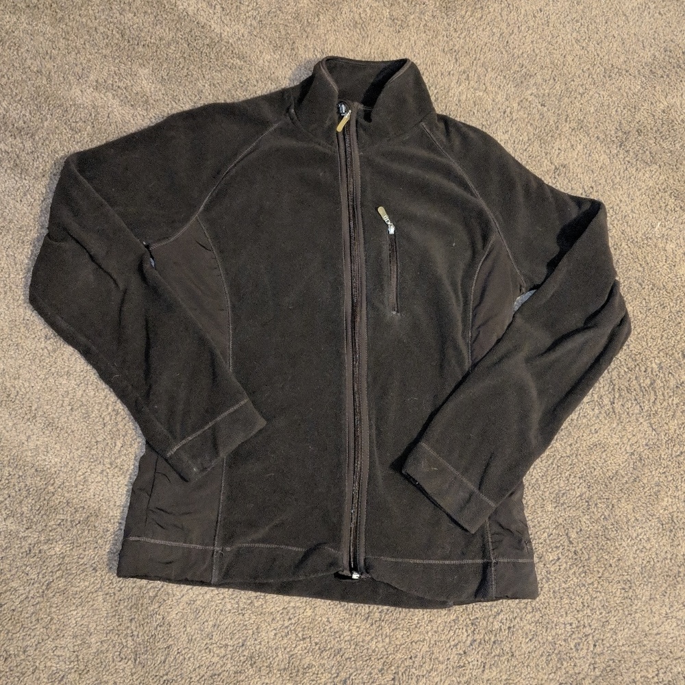 Bundle 2 for $18 brown sporty fleece zip up